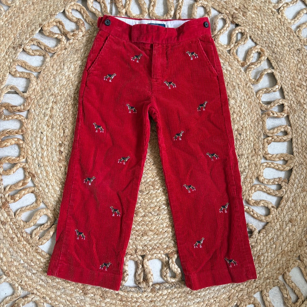 Polo Ralph Lauren Corduroy Dog Dress Pants
